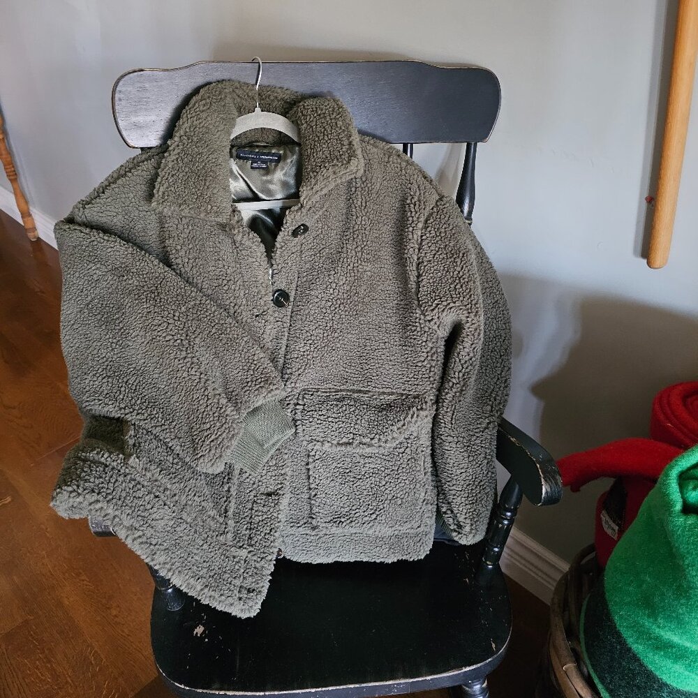 ANTHROPOLOGIE MELY SHERPA JACKET